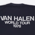 1978 Van Halen World Tour Shirt