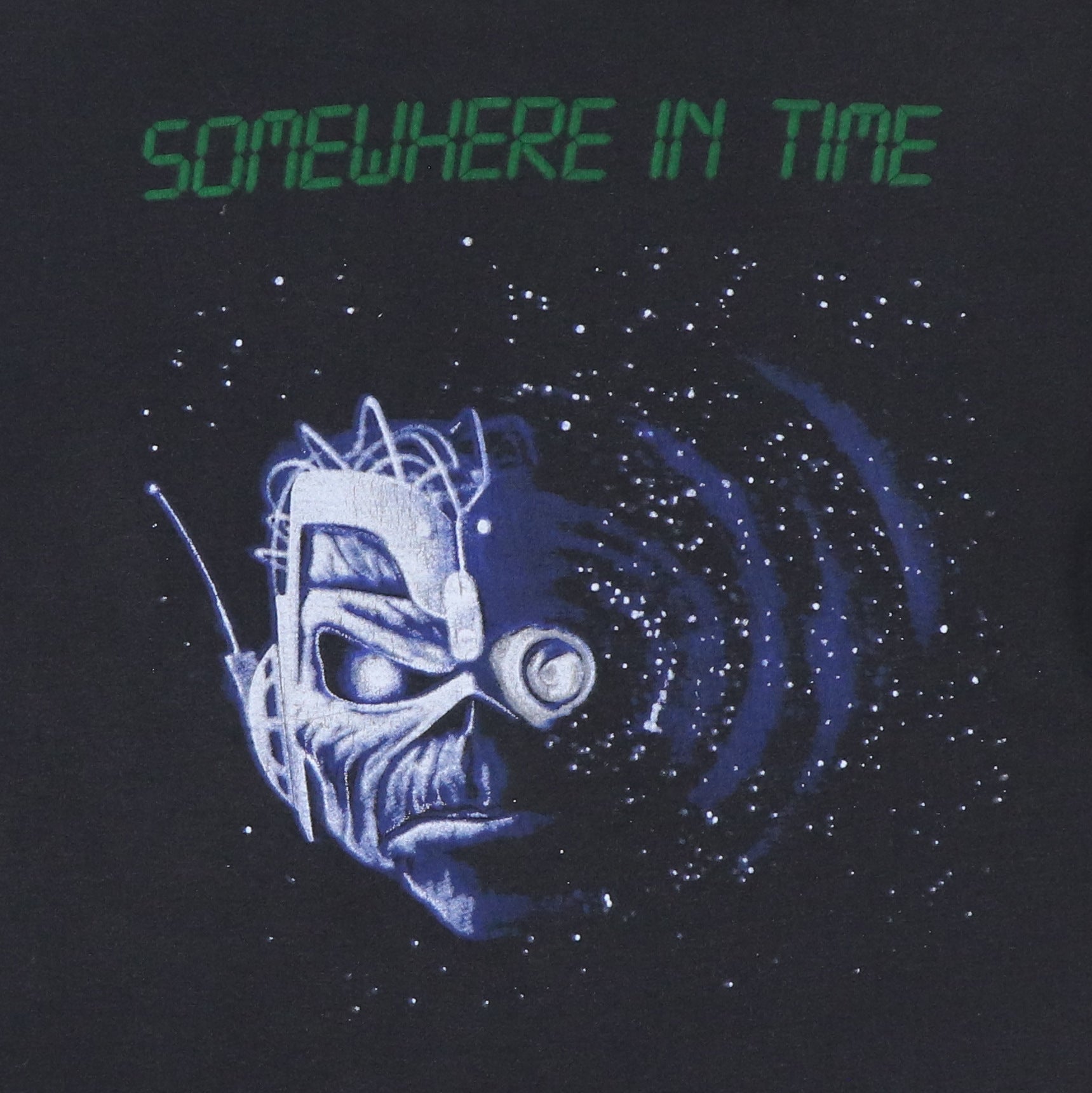 1986 Iron Maiden Somewhere In Time Shirt | Authentic Vintage Tee