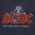 1982 ACDC For Those About To Rock Tour Shirt