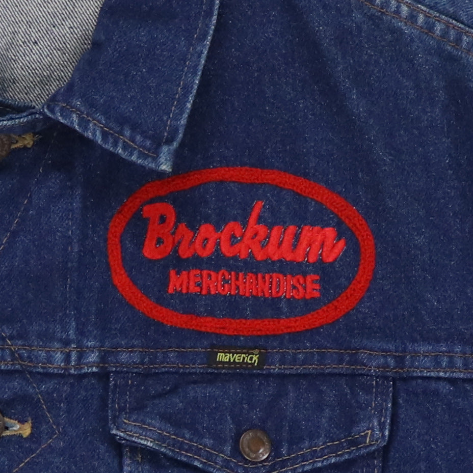 1990s Brockum Merchandise Denim Jacket