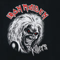 1990s Iron Maiden Killers Resurrection Shirt Detail