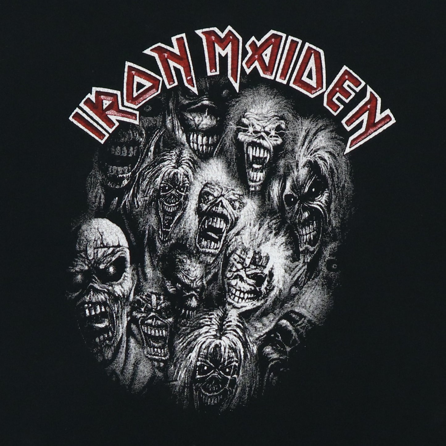 1990s Iron Maiden Killers Resurrection Shirt Detail