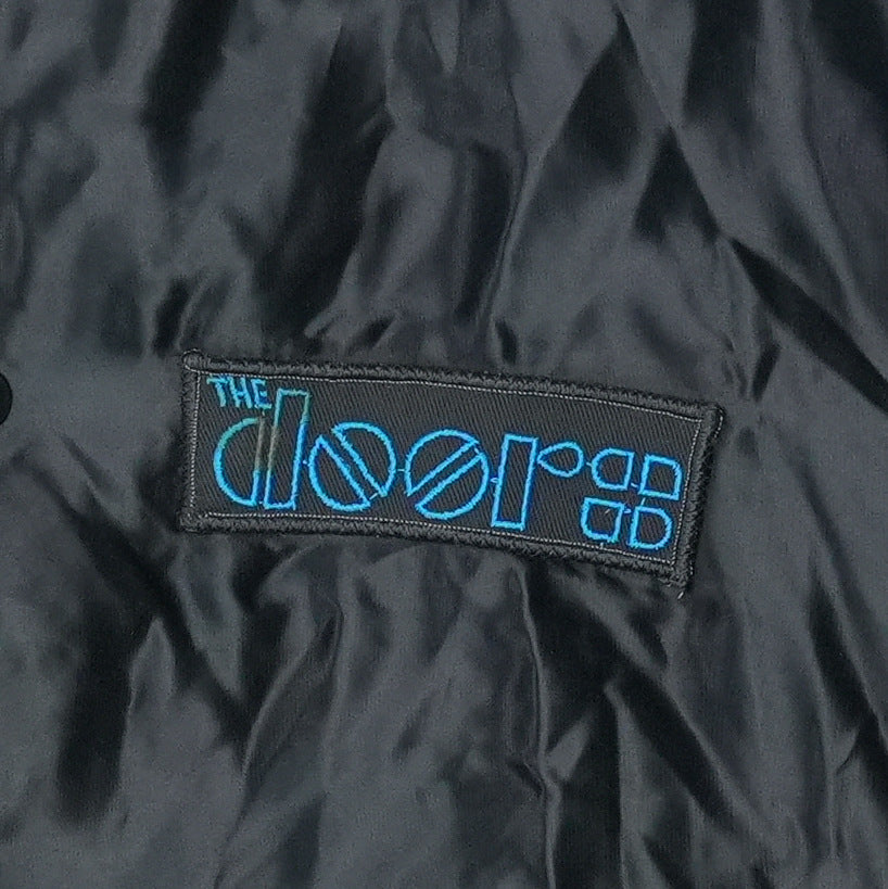 1980s The Doors Satin Jacket Detail
