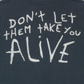 1990s Sid Vicious Don't Alive Shirt Detail