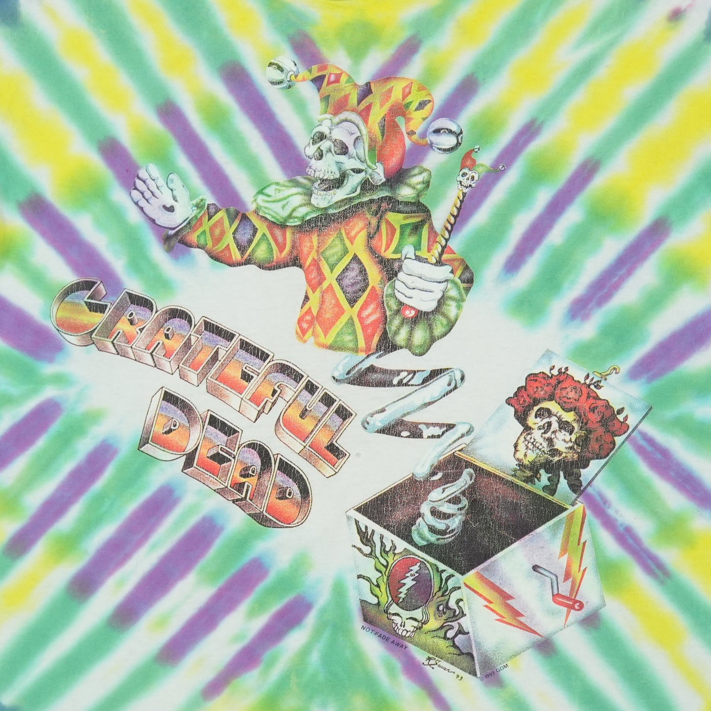 1993 Grateful Dead Jester Tie Dye Shirt