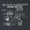 1999 Black Sabbath Tour Shirt Detail