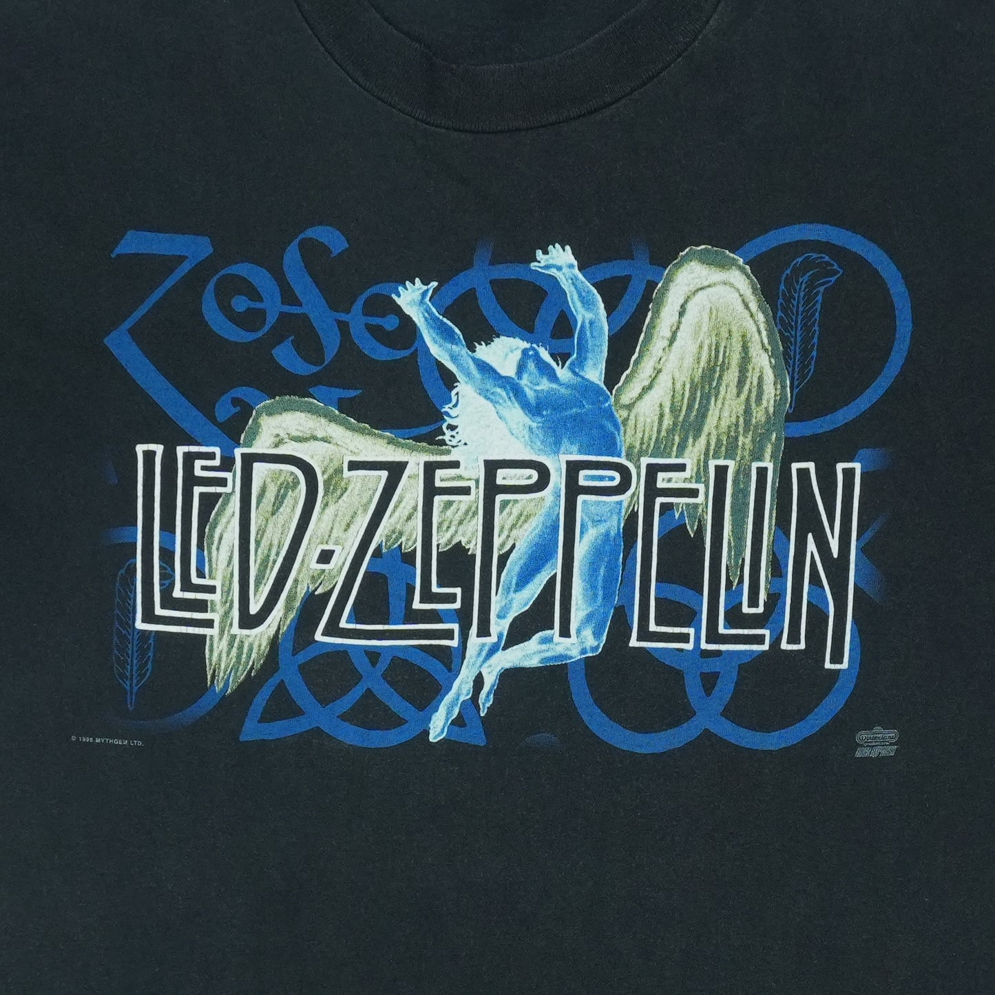 1995 Led Zeppelin Swan Song Shirt Detail