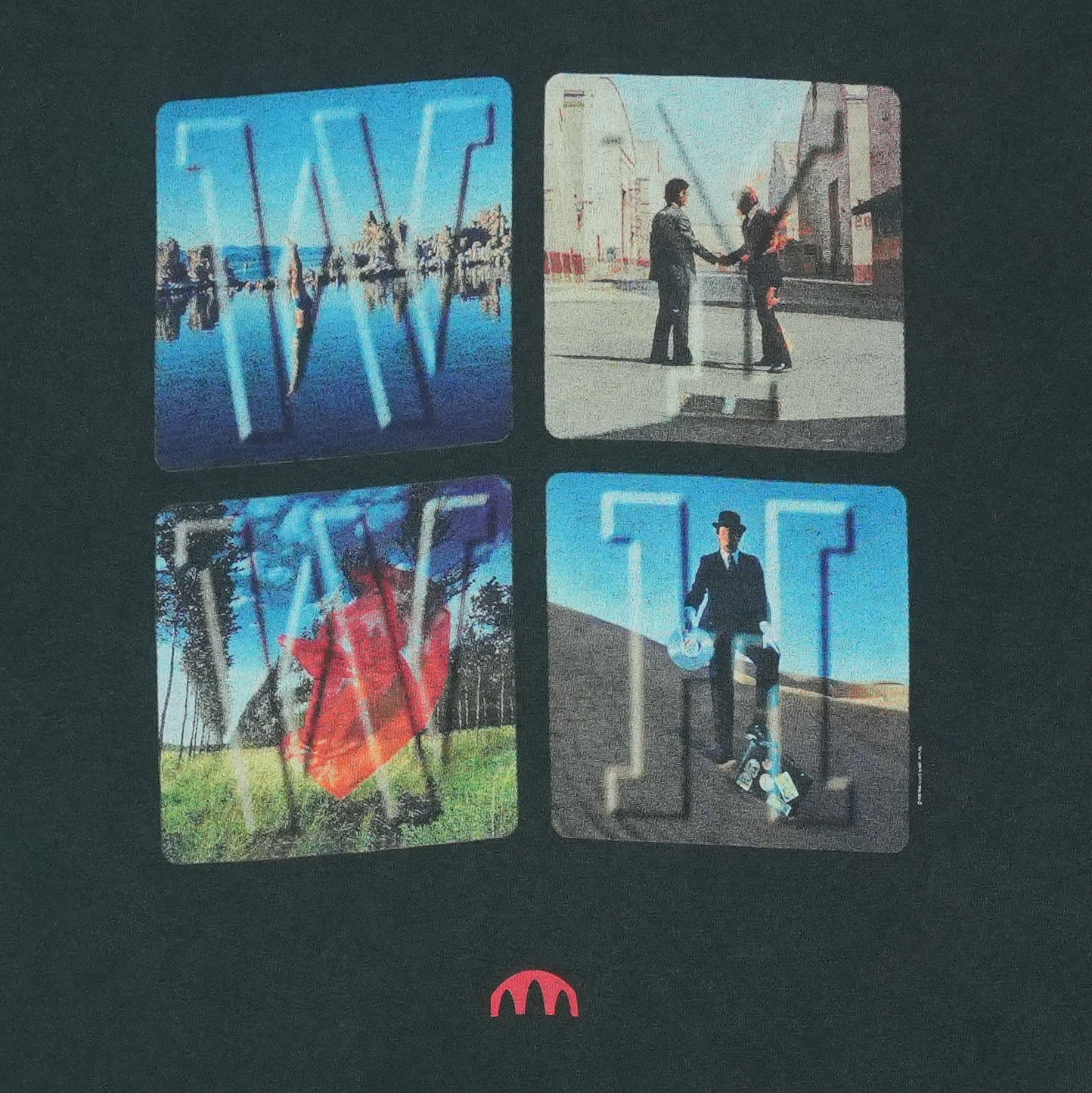 1998 Pink Floyd Wish You Were Here Shirt Detail
