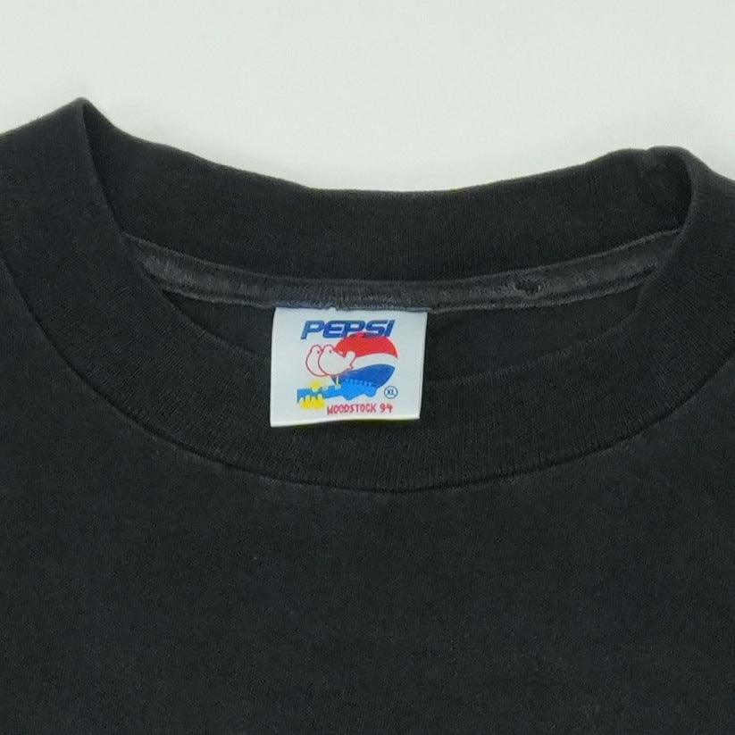 1994 Woodstock Concert Shirt Detail