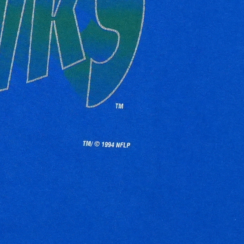 1994 Seattle Seahawks Shirt Detail