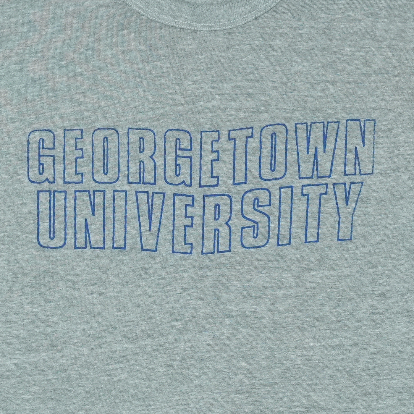 1980s Georgetown University Shirt Detail
