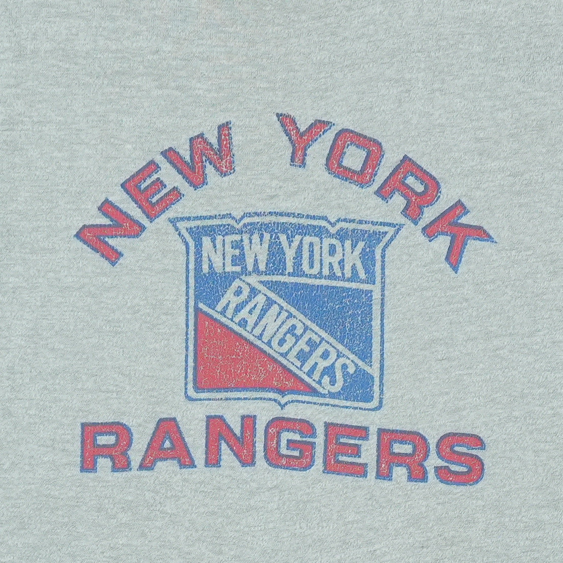 1980s New York Rangers Shirt Detail