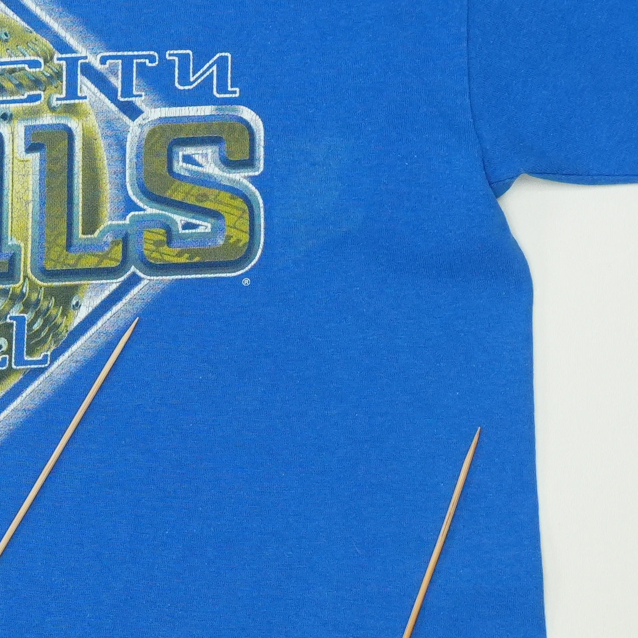 2003 Kansas City Royals Shirt Detail