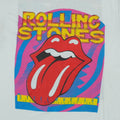 1989 Rolling Stones Shea Stadium Concert Shirt Detail