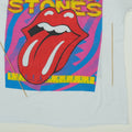 1989 Rolling Stones Shea Stadium Concert Shirt Detail