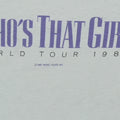 1987 Madonna Who's That Girl Shirt Detail