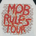 1981 Black Sabbath Mob Rules Tour Jersey Shirt Detail
