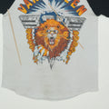1982 Van Halen Tour Jersey Shirt Detail