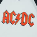 1980s ACDC Jersey Shirt Detail