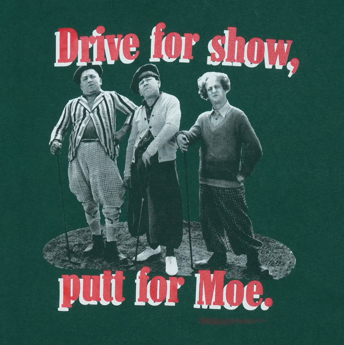 1996 Three Stooges Golf Shirt Detail