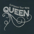 1978 Queen Crew Euro Tour Shirt
