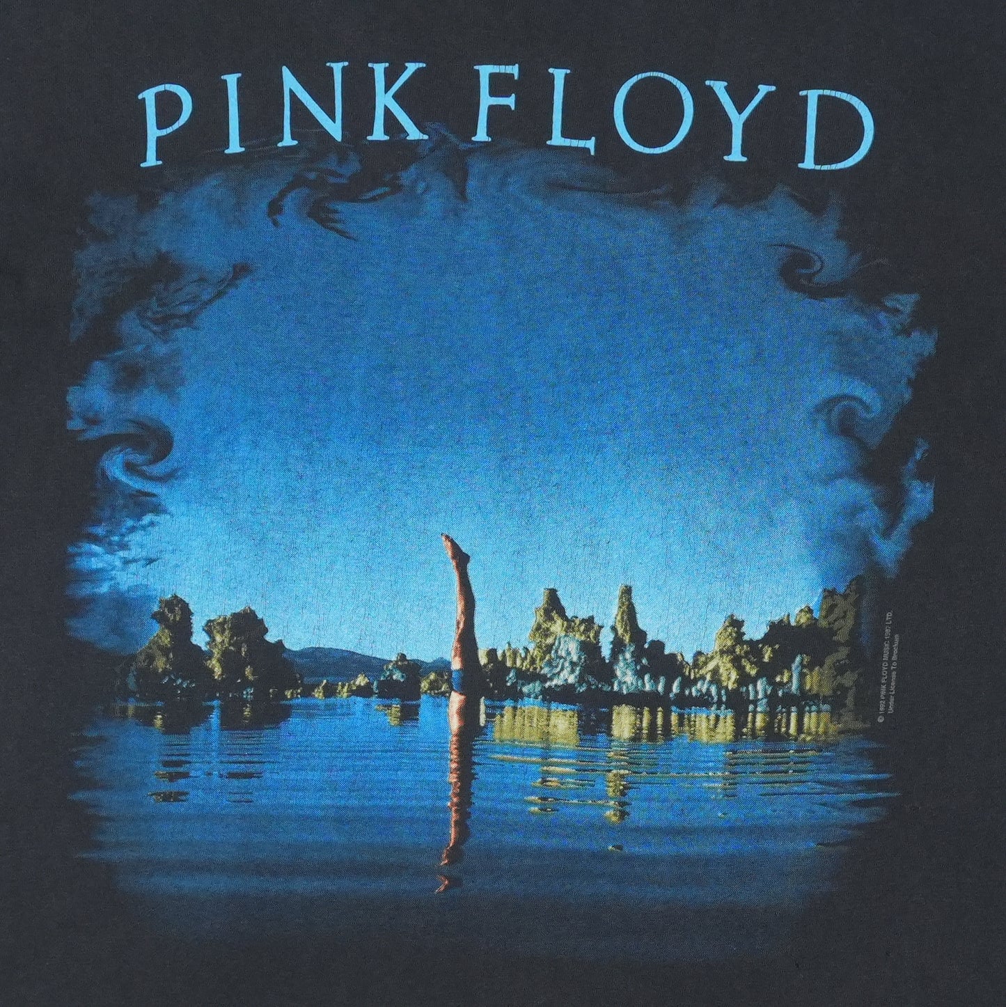 1992 Pink Floyd Wish You Were Here Shirt Detail