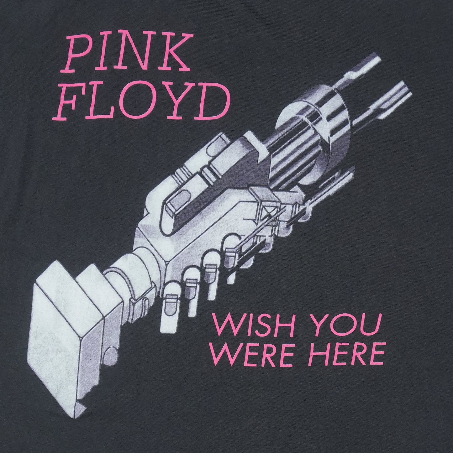 1992 Pink Floyd Wish You Were Here Shirt Detail