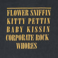 1991 Nirvana Smiley Geffen Promo Shirt Detail