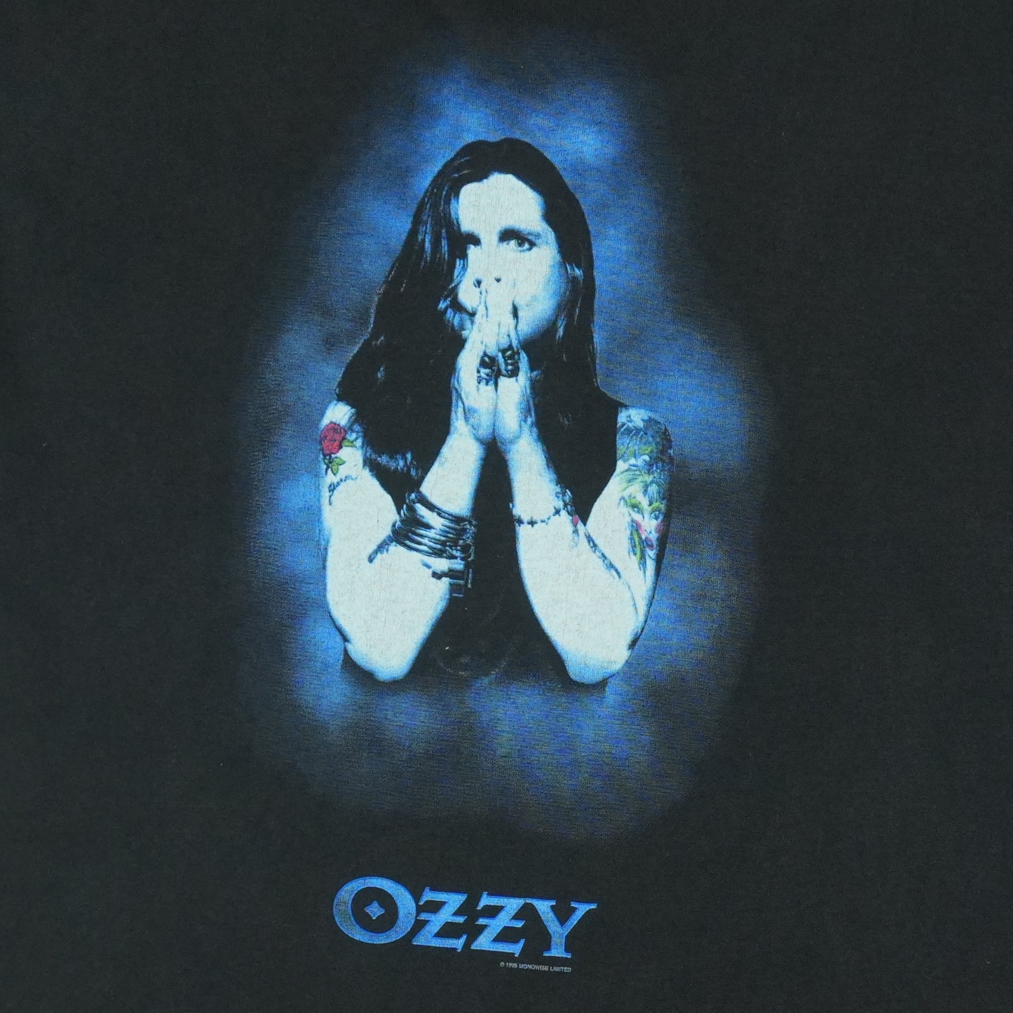 1995 Ozzy Osbourne Retirement Sucks Tour Shirt Detail