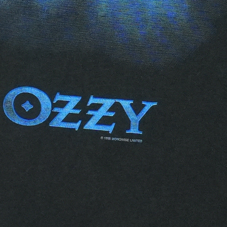 1995 Ozzy Osbourne Retirement Sucks Tour Shirt Detail