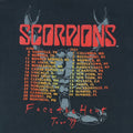 1994 Scorpions Face The Heat Tour Shirt Detail