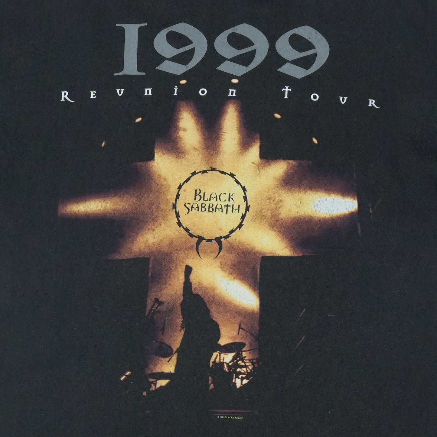 1999 Black Sabbath Tour Shirt Detail