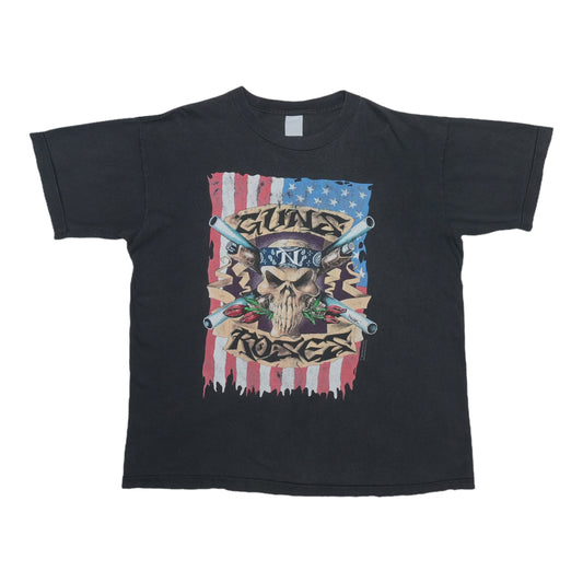 1991 Guns N Roses Use Your Illusion Tour Shirt Front