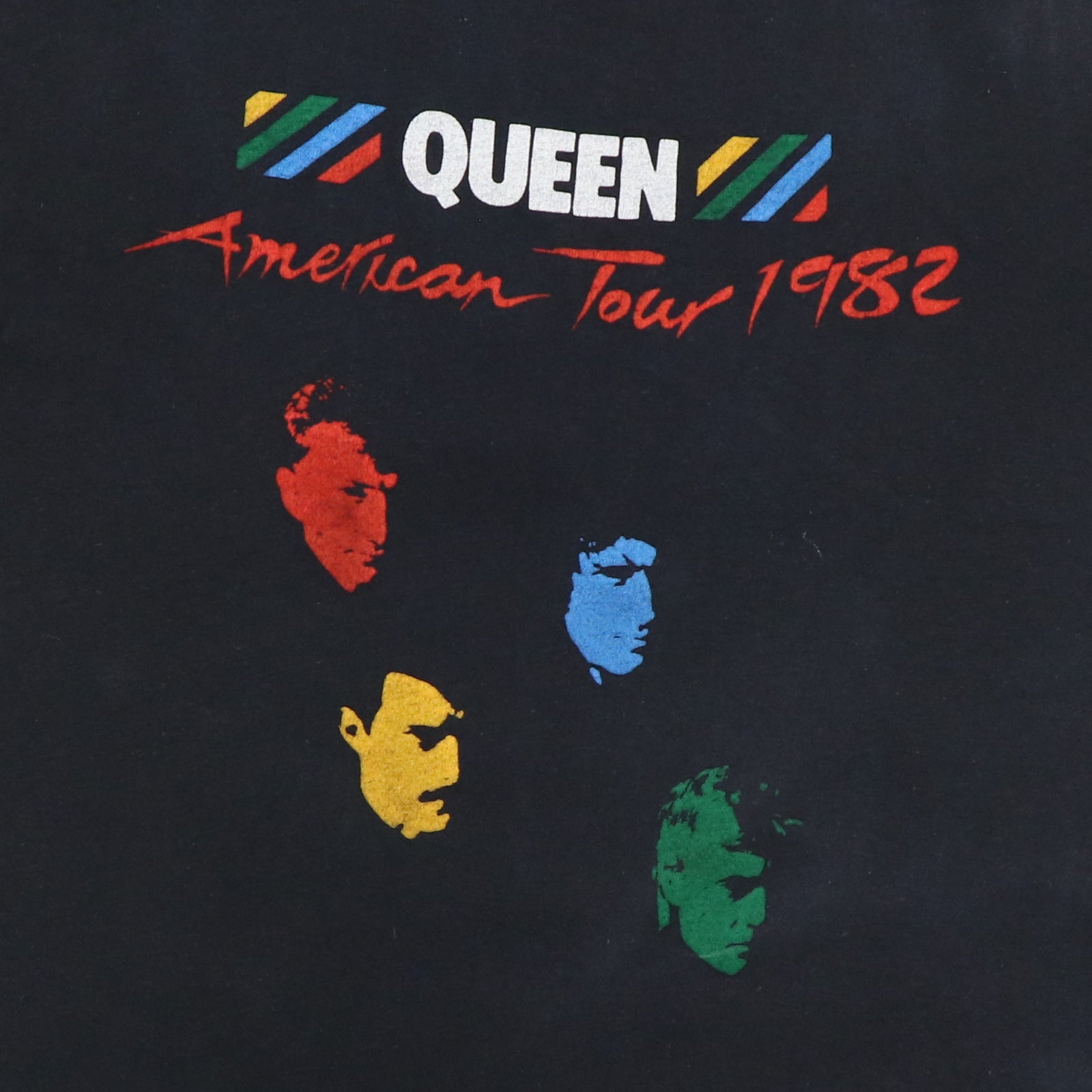 1982 Queen Hot Space Tour Shirt | Authentic Vintage Tee – WyCo Vintage