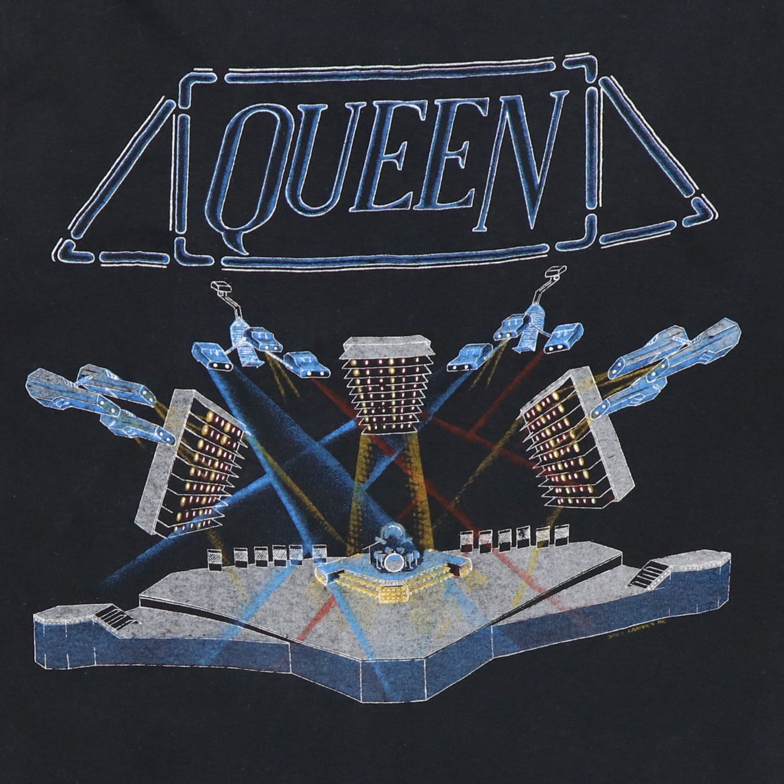 1982 Queen Hot Space Tour Shirt | Authentic Vintage Tee – WyCo Vintage