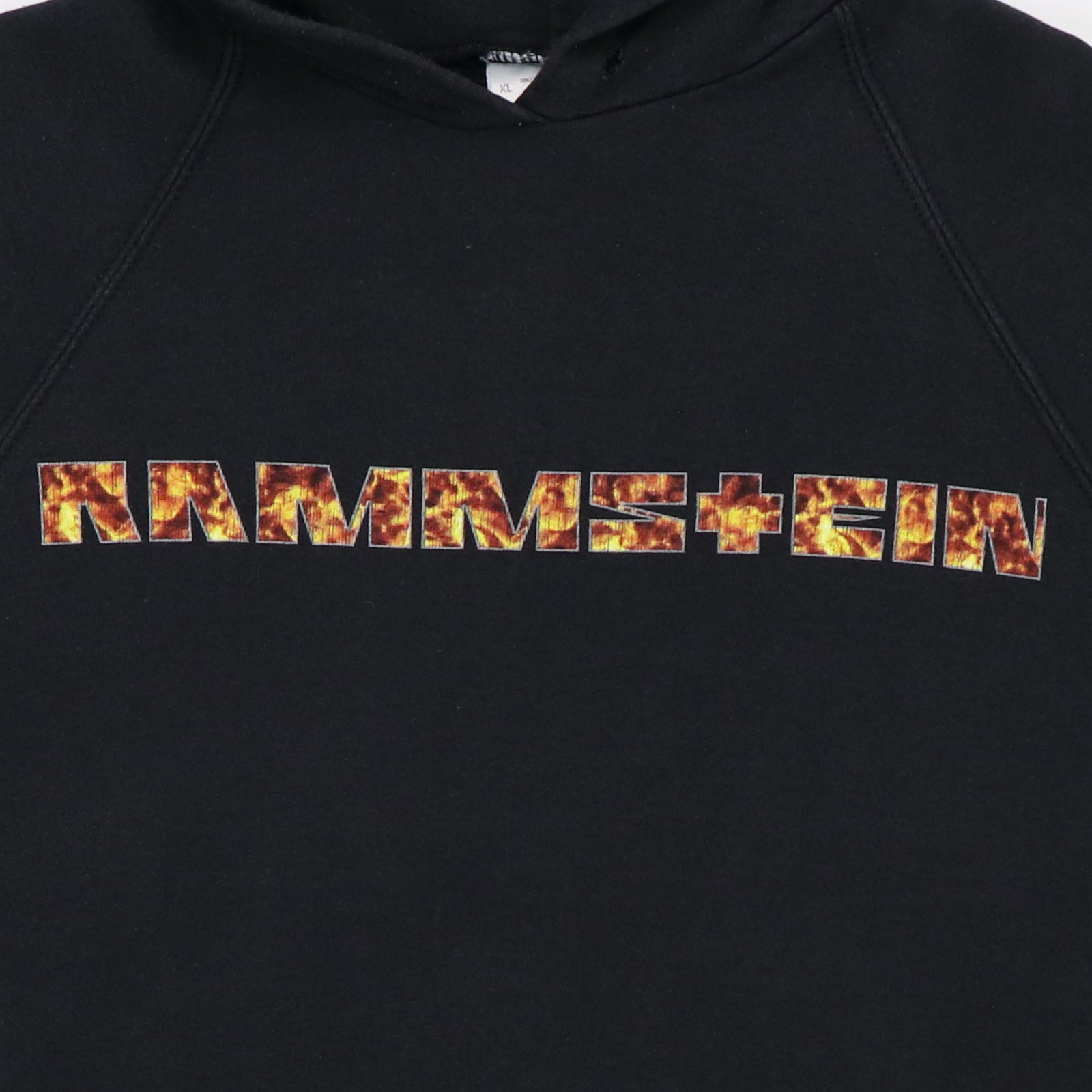 1998 Rammstein Burning Man Hoodie | Authentic Vintage Hoodie