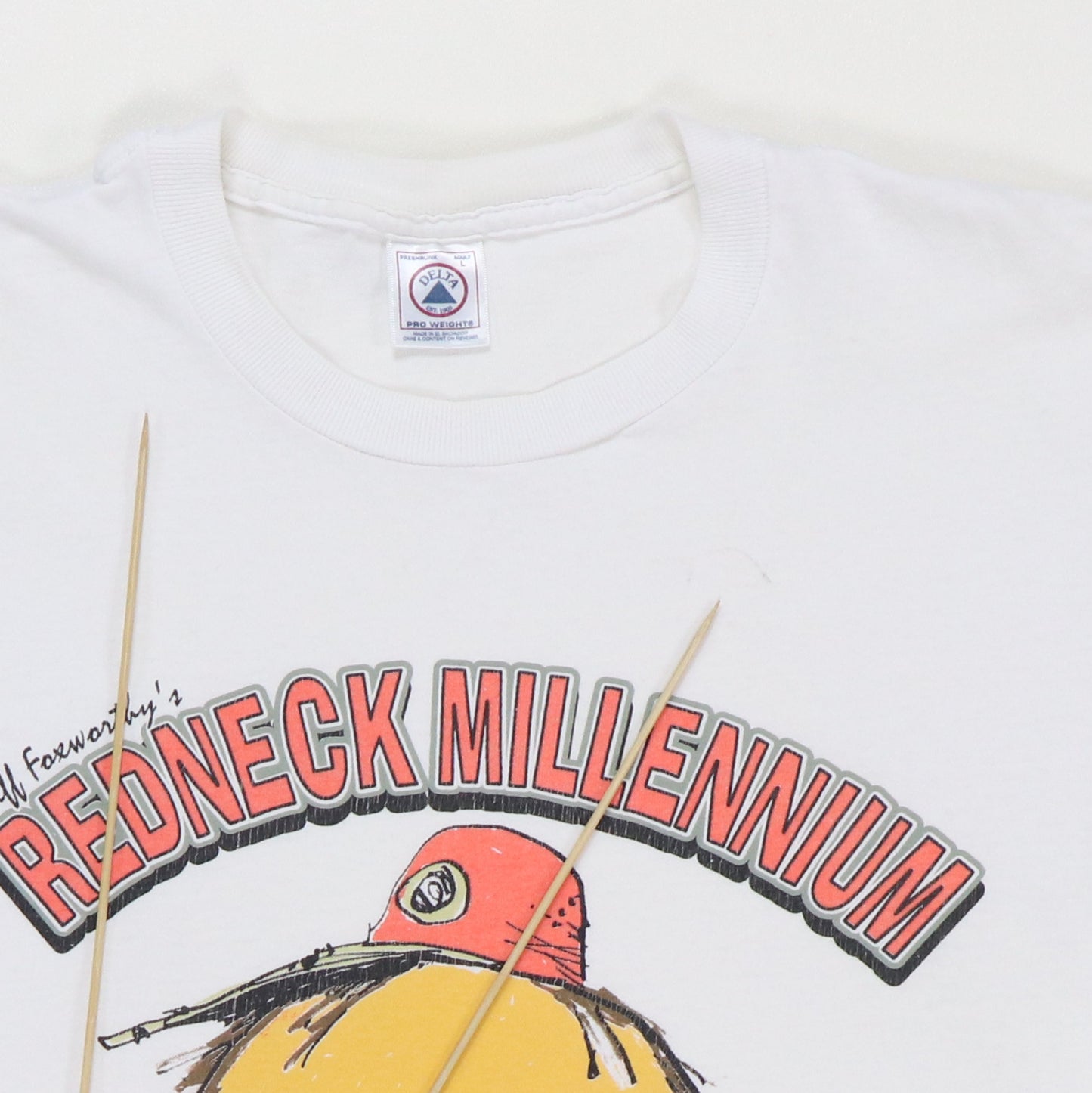 1998 Jeff Foxworthy Redneck Millennium Shirt