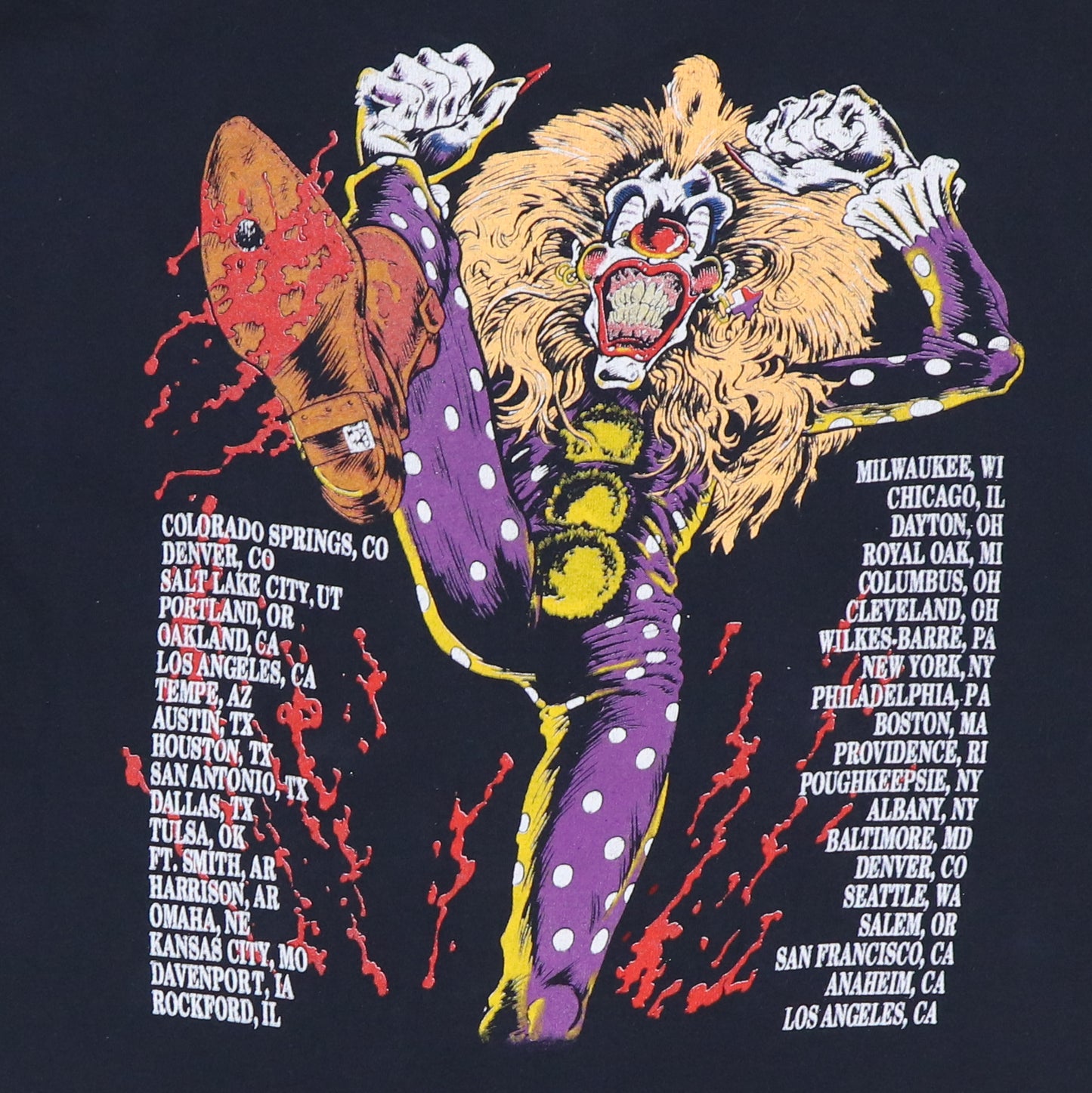 1989 Dangerous Toys Tour Shirt