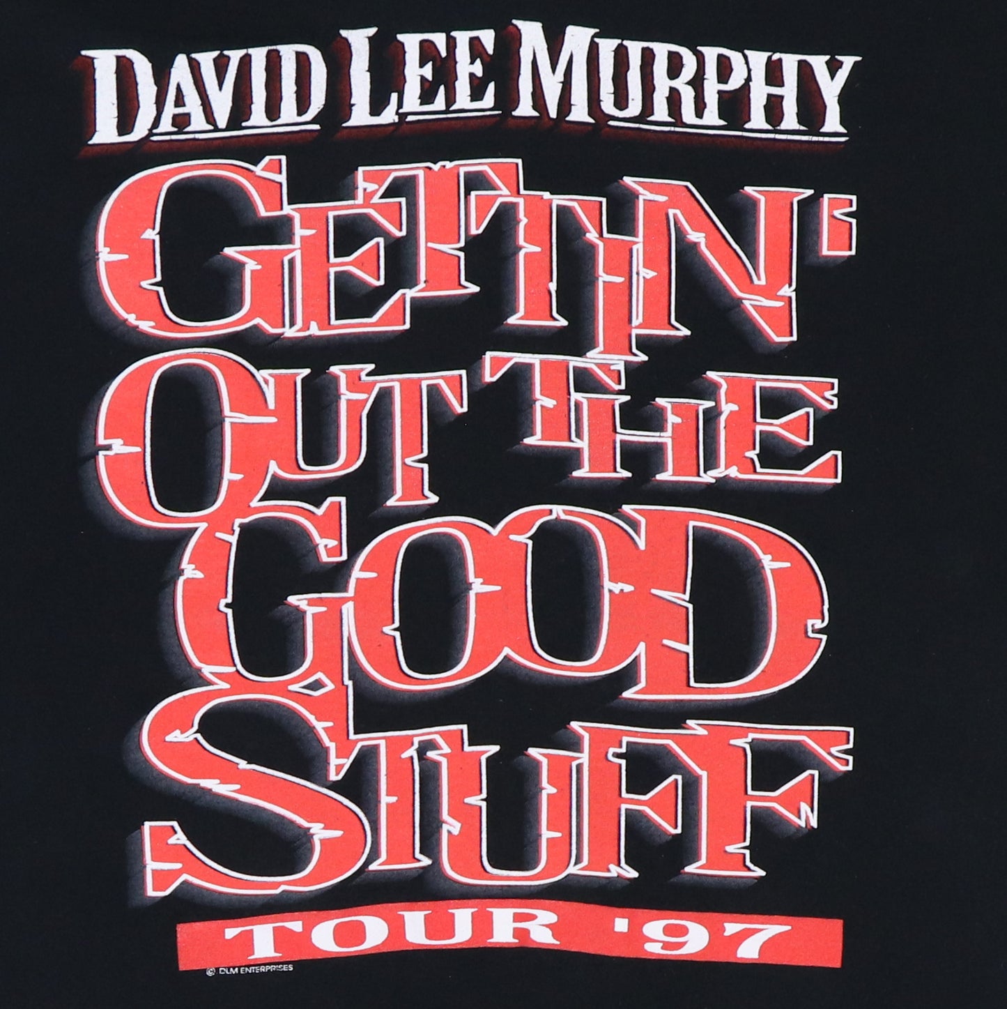 1997 David Lee Murphy Tour Shirt
