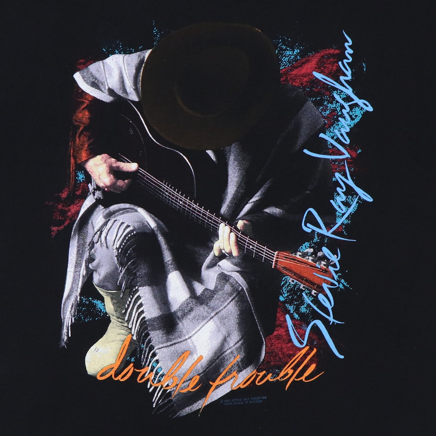 1987 Stevie Ray Vaughan In Step Tour Shirt