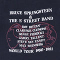 1980 Bruce Springsteen Tour Shirt