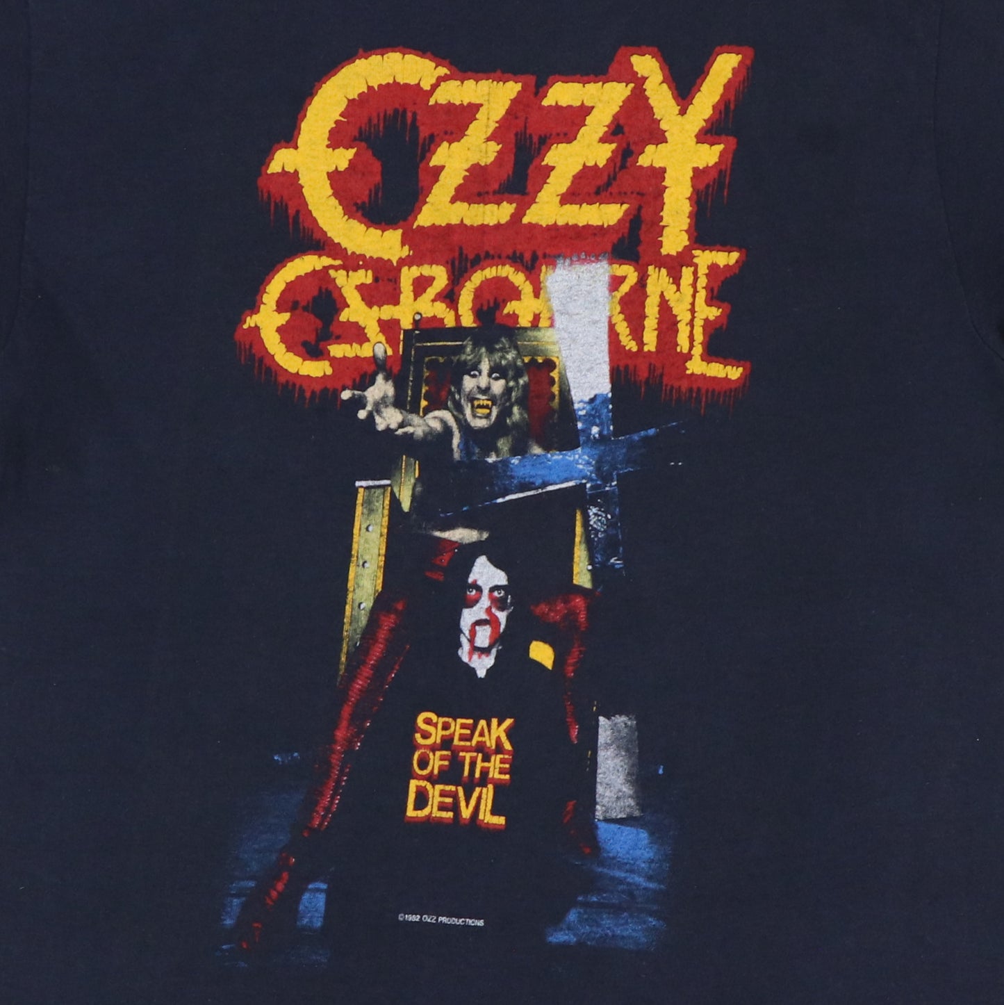 1982 Ozzy Osbourne Speak Of The Devil Shirt
