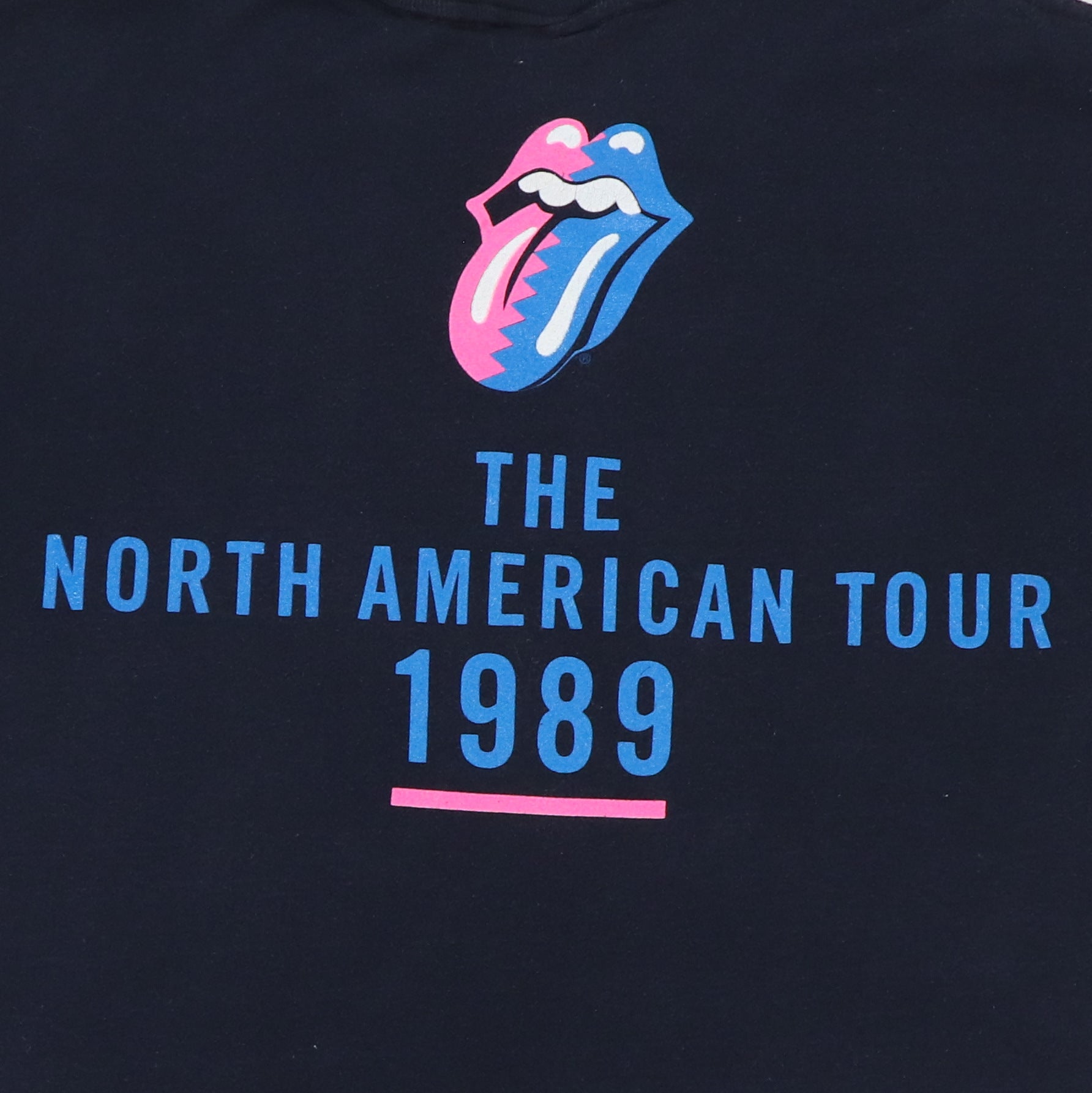 1989 Rolling Stones Steel Wheels Tour Shirt | Authentic Vintage