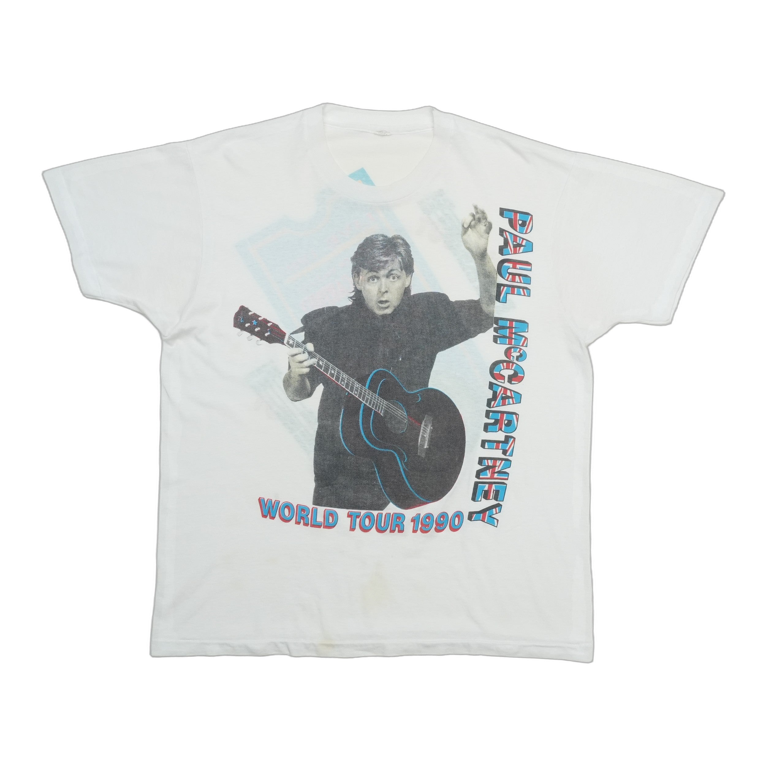1990 Bill Graham Presents Paul McCartney Berkeley Concert Shirt