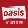 2005 Oasis Don't Believe The Truth Shirt