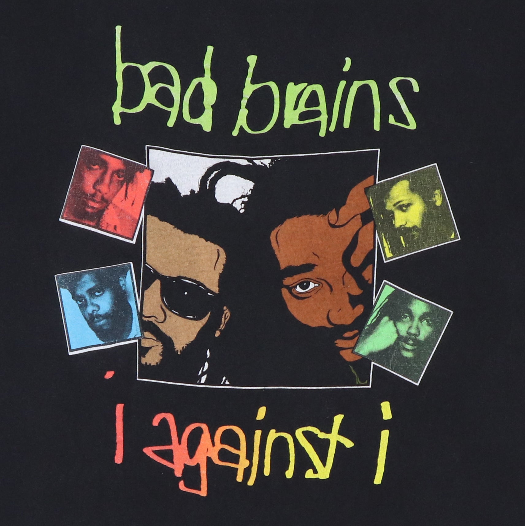Vintage 1986 Bad Brains I Against I Shirt – WyCo Vintage