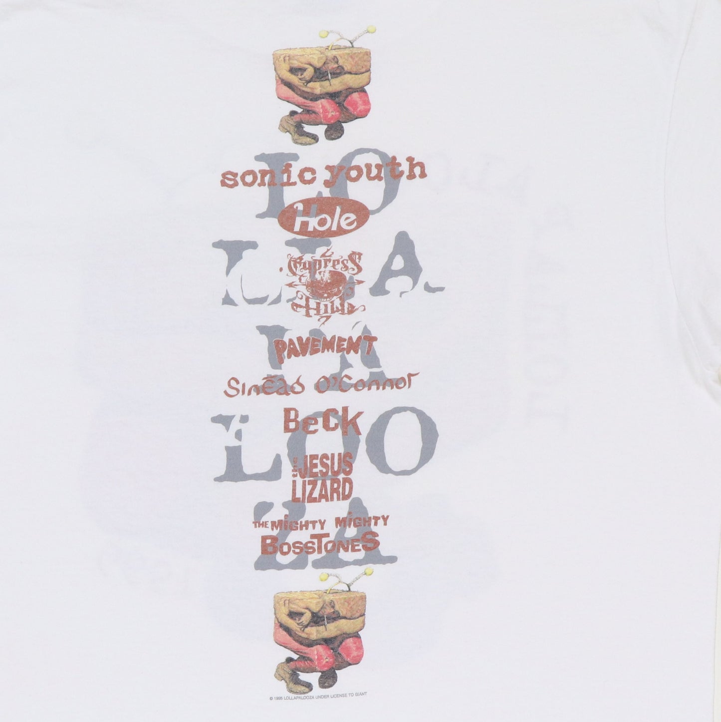 1995 Lollapalooza Concert Shirt