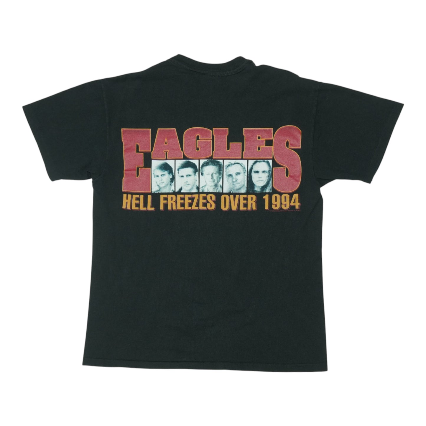 1994 Eagles Hell Freezes Over Tour Shirt Back