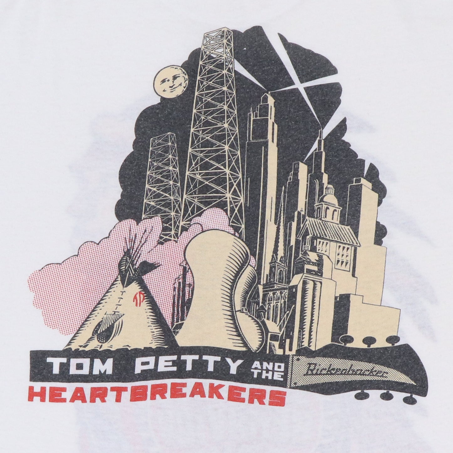 1989 Tom Petty Strange Behavior Tour Shirt