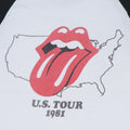 1981 Rolling Stones Louisiana Concert Jersey Shirt